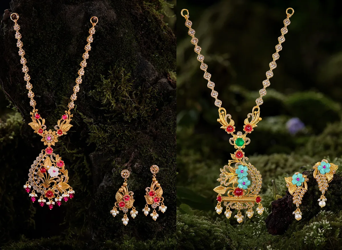 kalyan jewellers pushpa collection-4