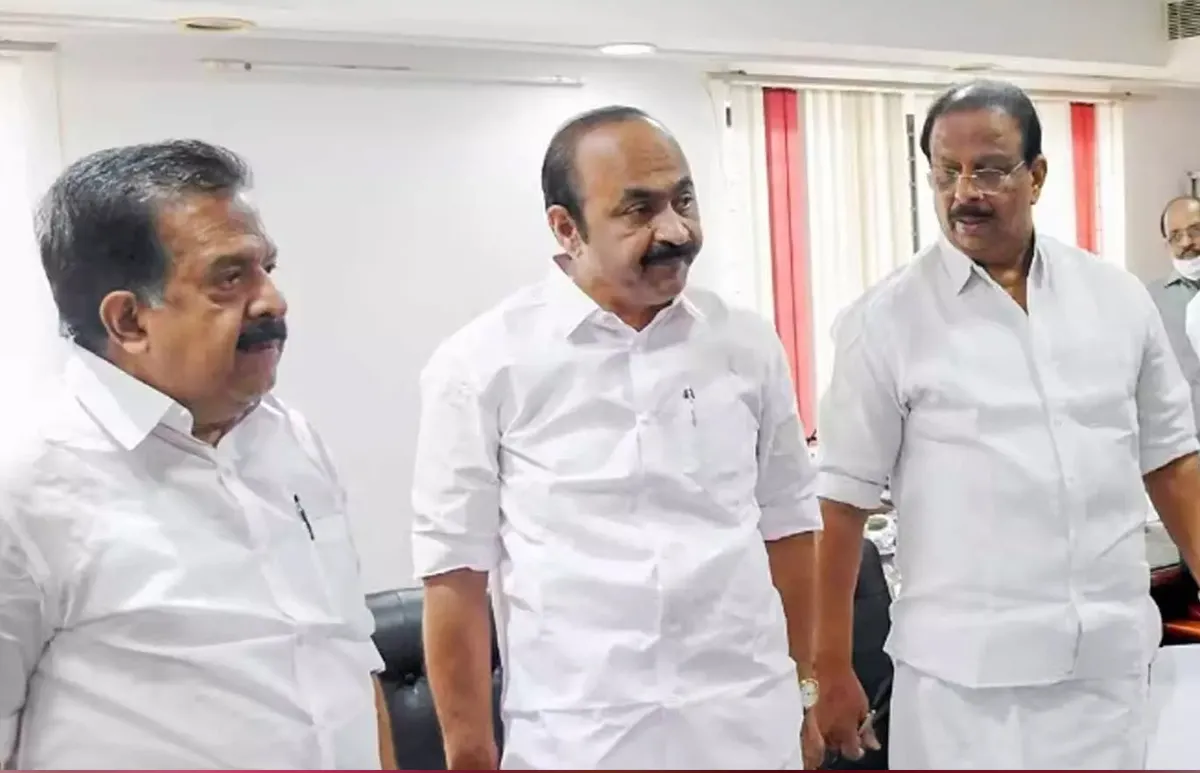 chennithala vd satheesan k sudhakaran