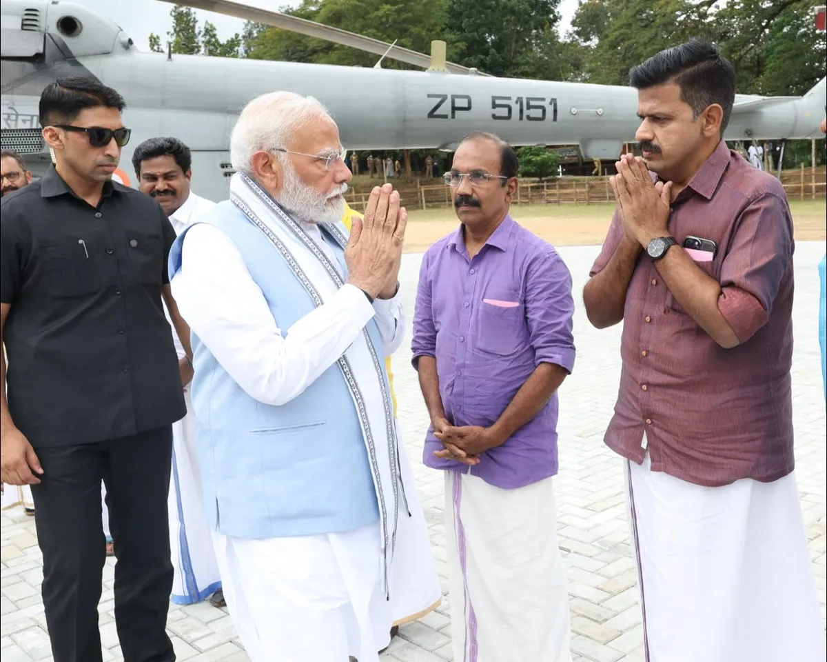 sandeep warrier narendra modi