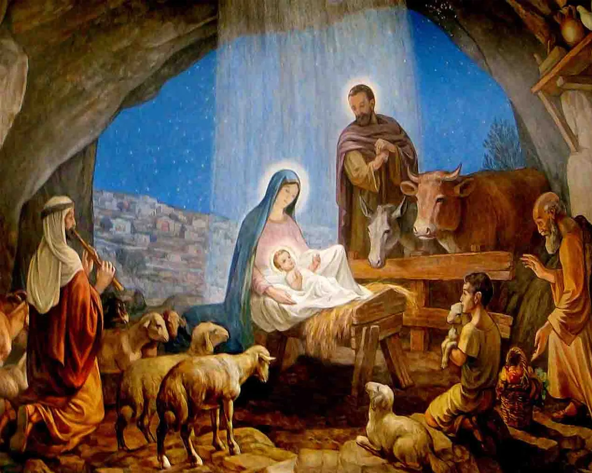 christmas crib
