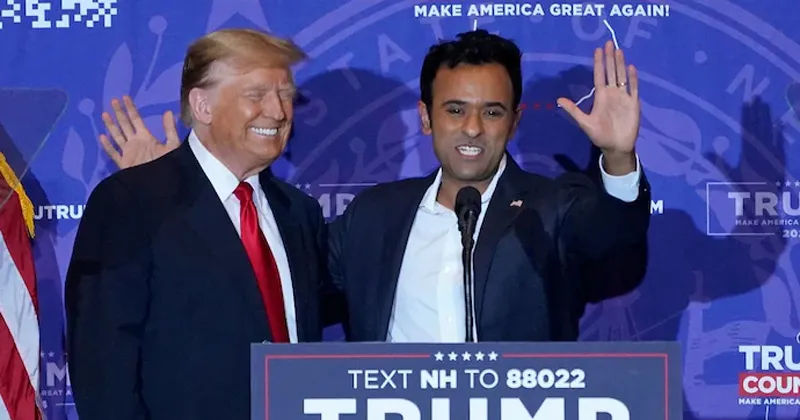 trump and vivake