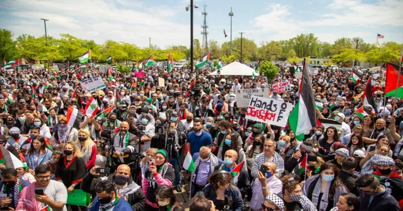 palestinian protests in america