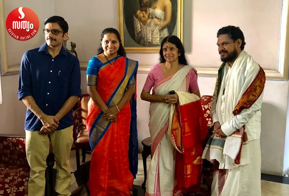 k kavitha kerala visit-3