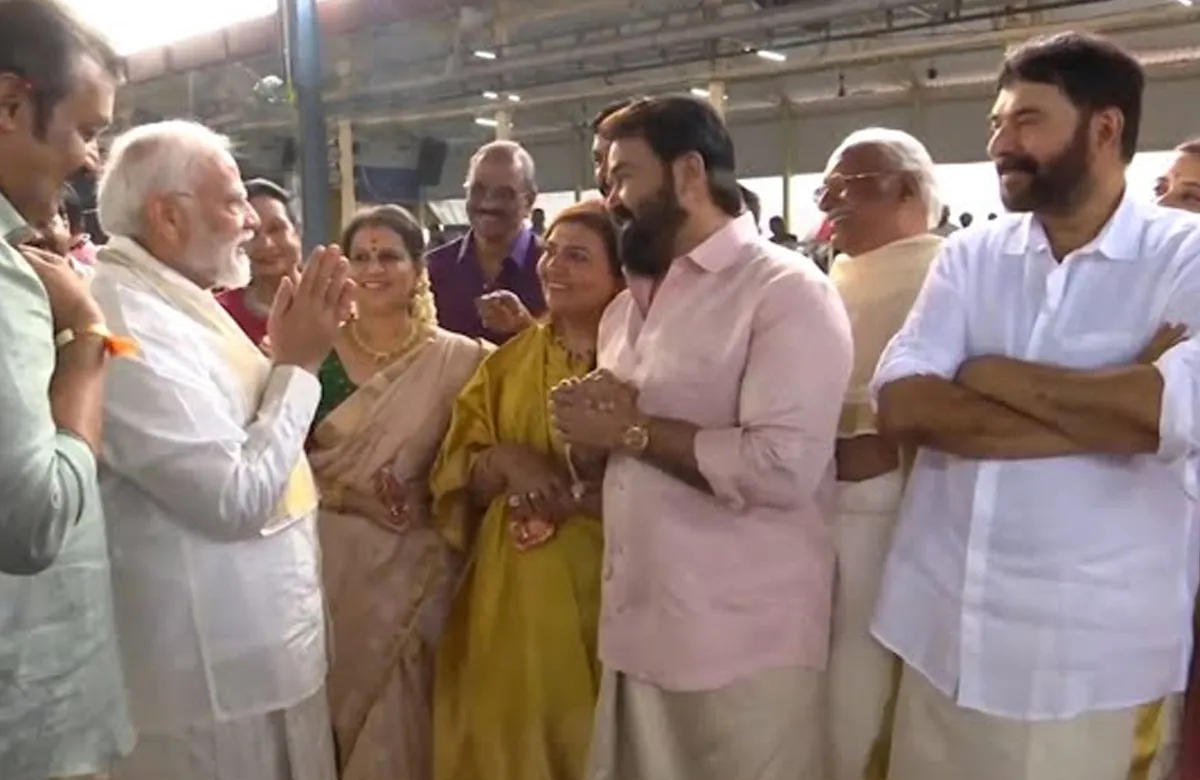 narendram modi mammootty