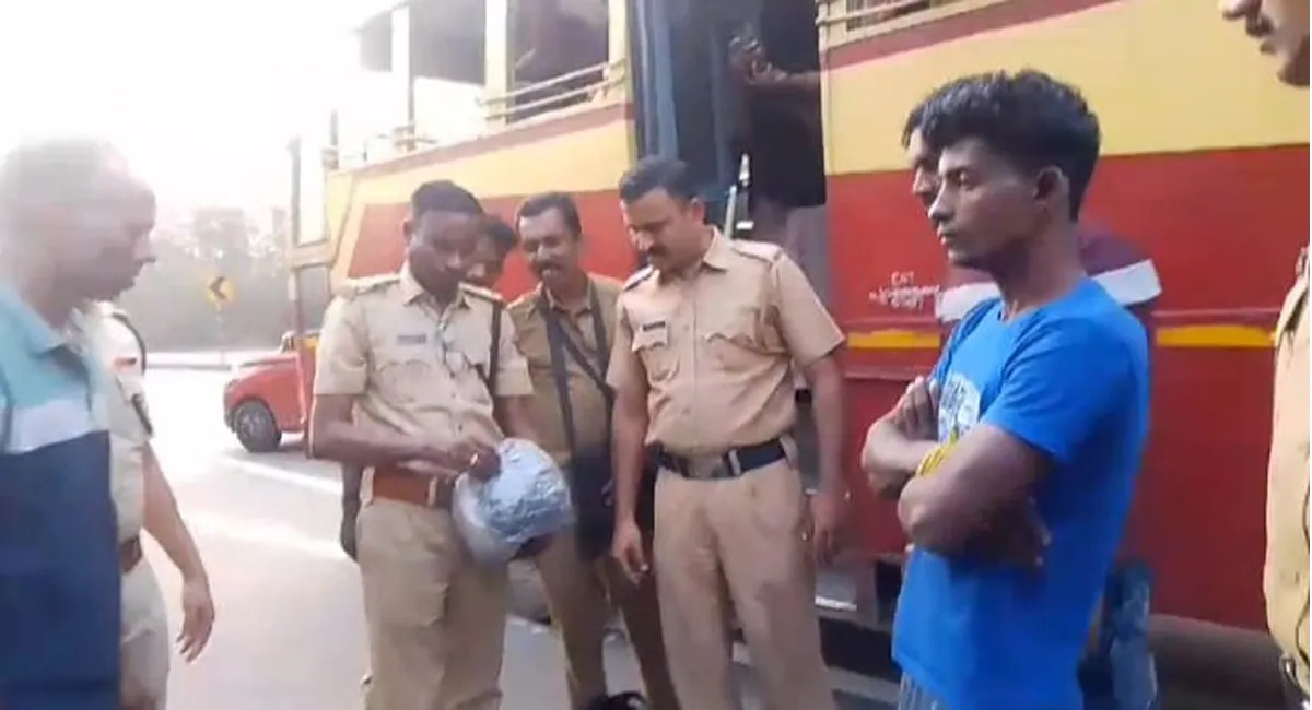canaby seased from passenger bus