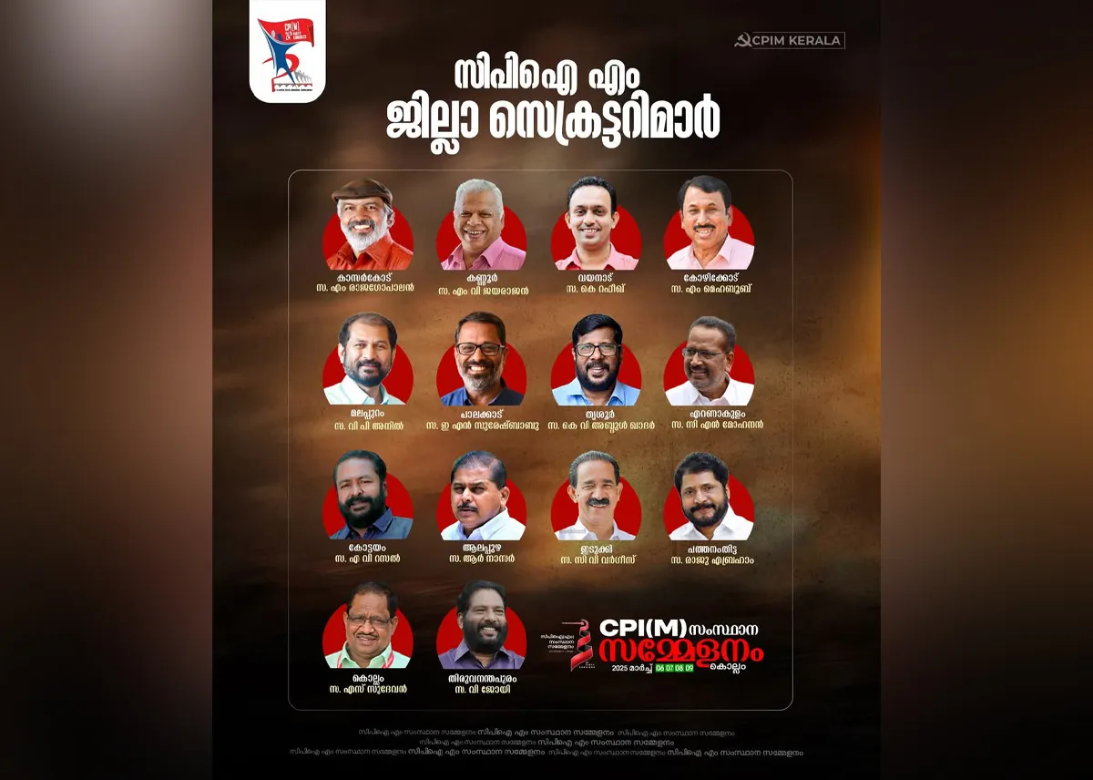 cpm district secriteries
