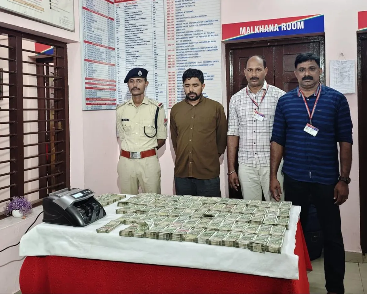 black money seased palakkad