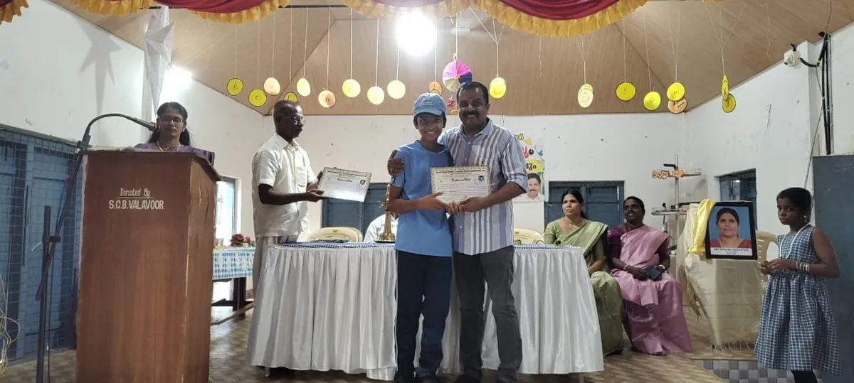 109th annual day valavoor up school