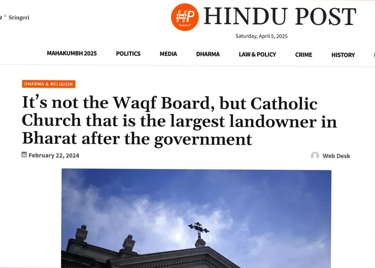 hindu post