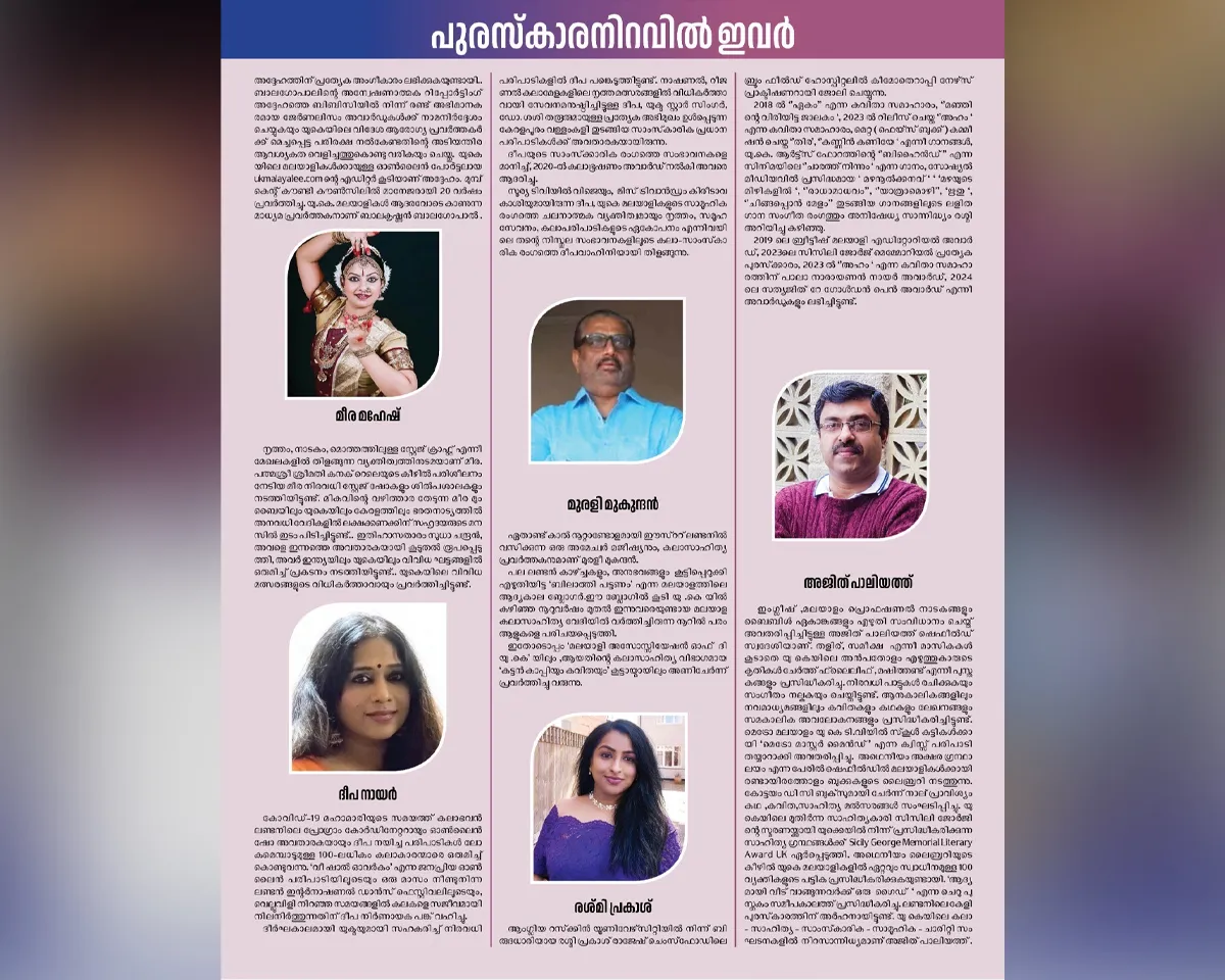 kalabhavan londan award