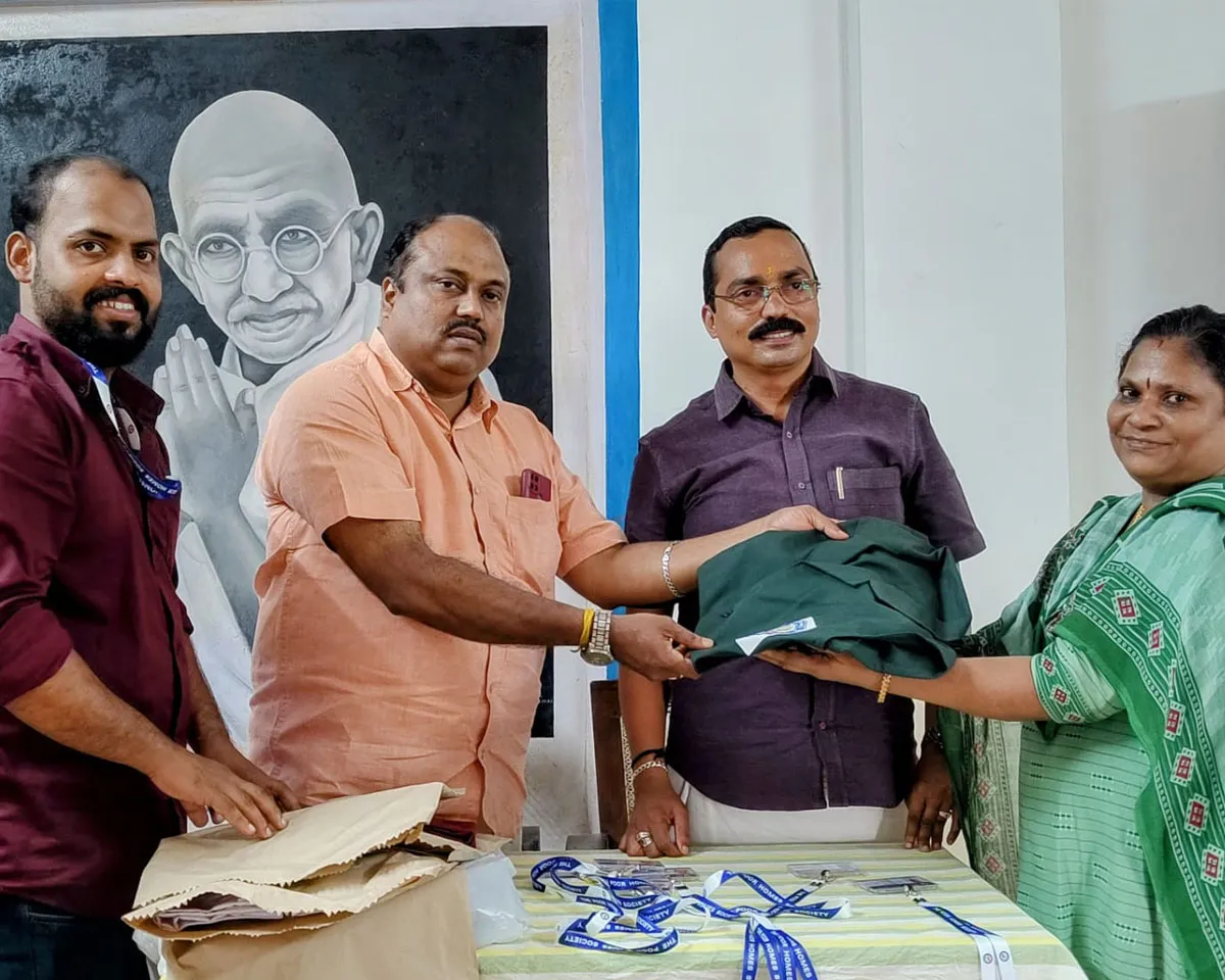 westhill orthanage gandhi jayanthi celebration