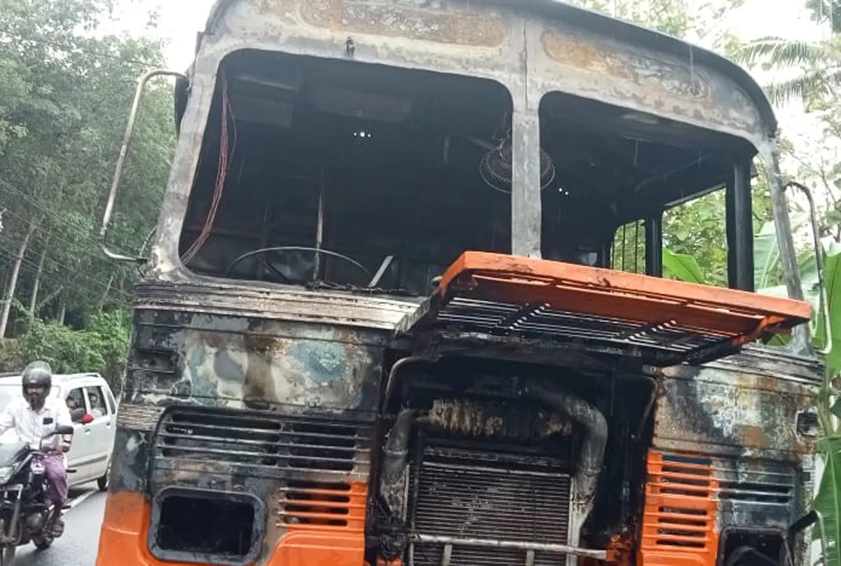 fire caught on tanker lorry-2