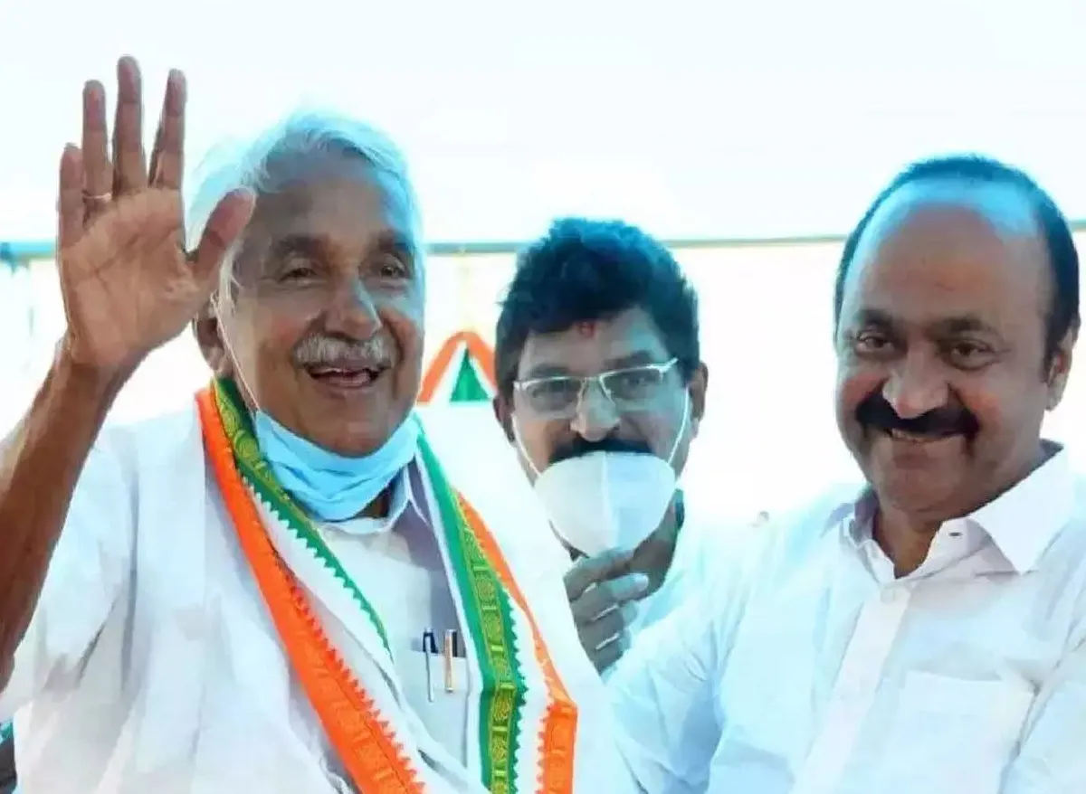 oommen chandy vd satheesan