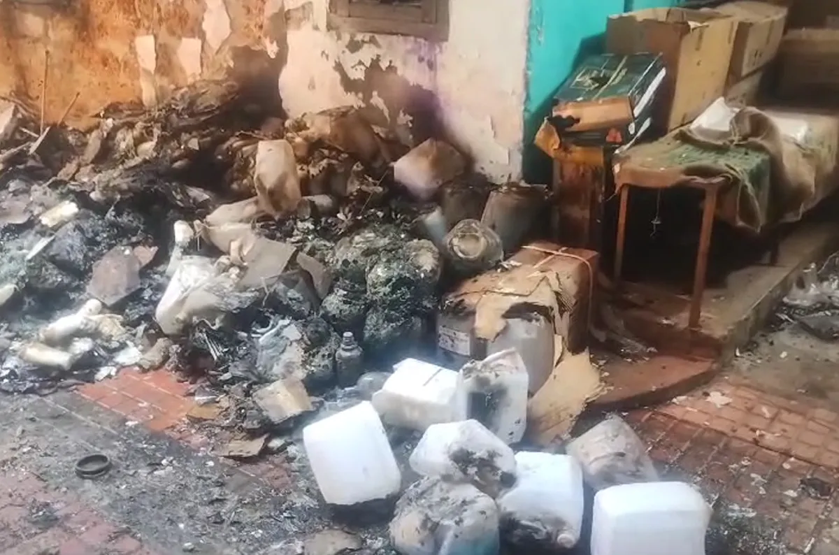 fire catched kannur-2
