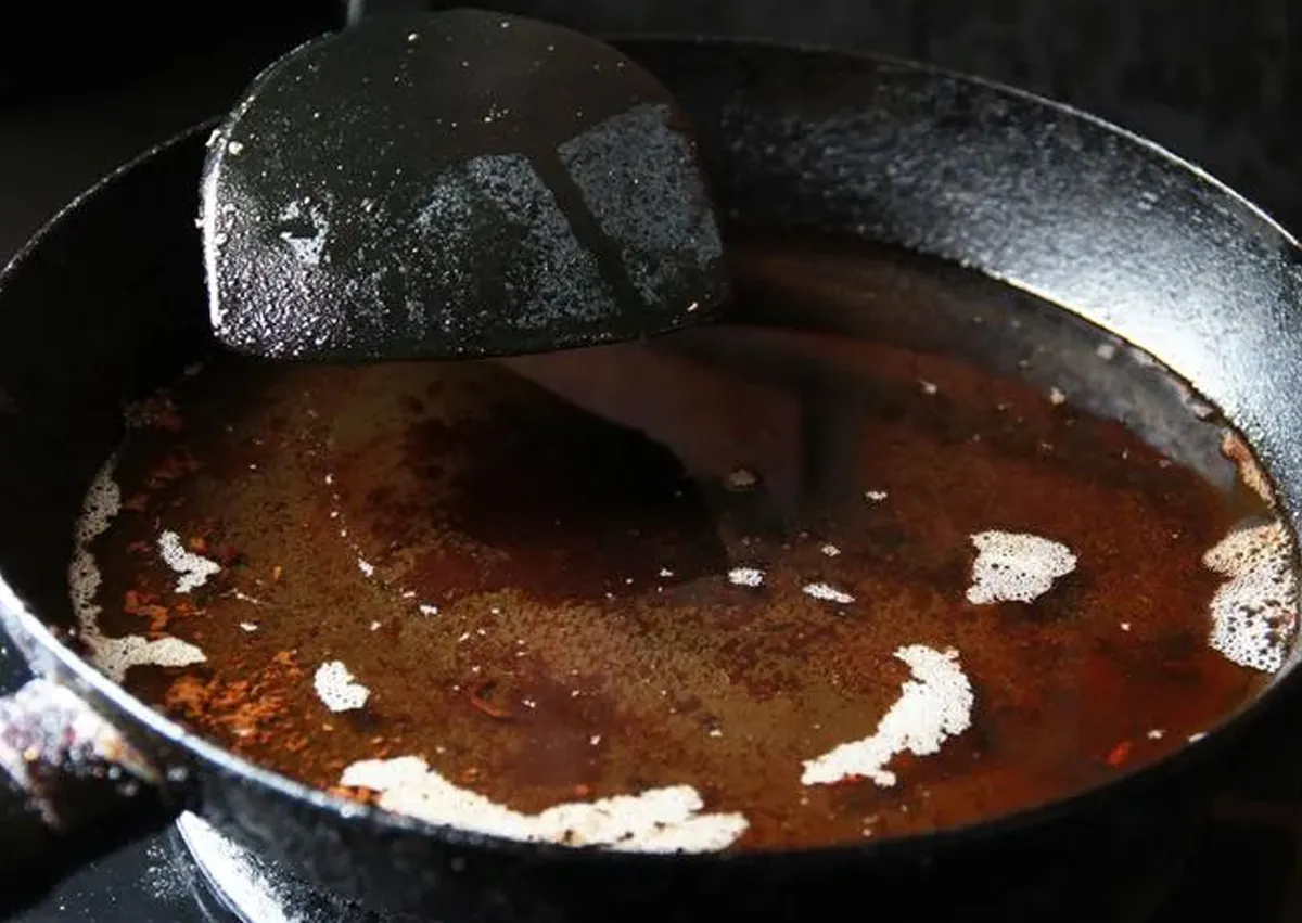 used cooking oil