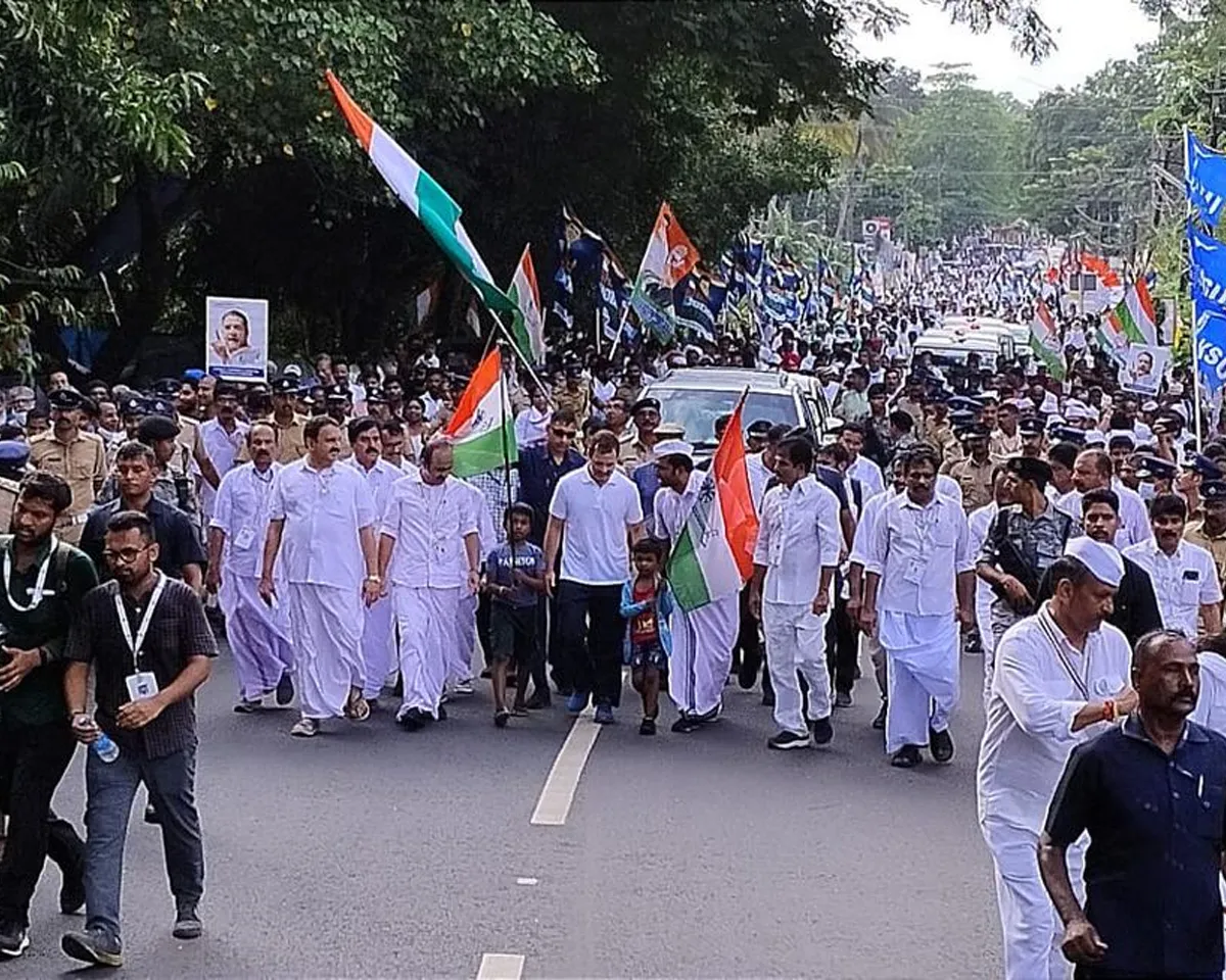 bharat jodo yathra keralam