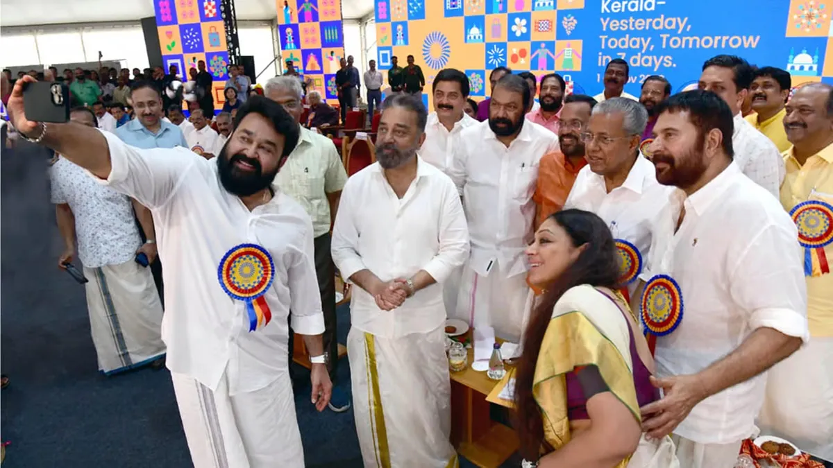 mohanlal selfi