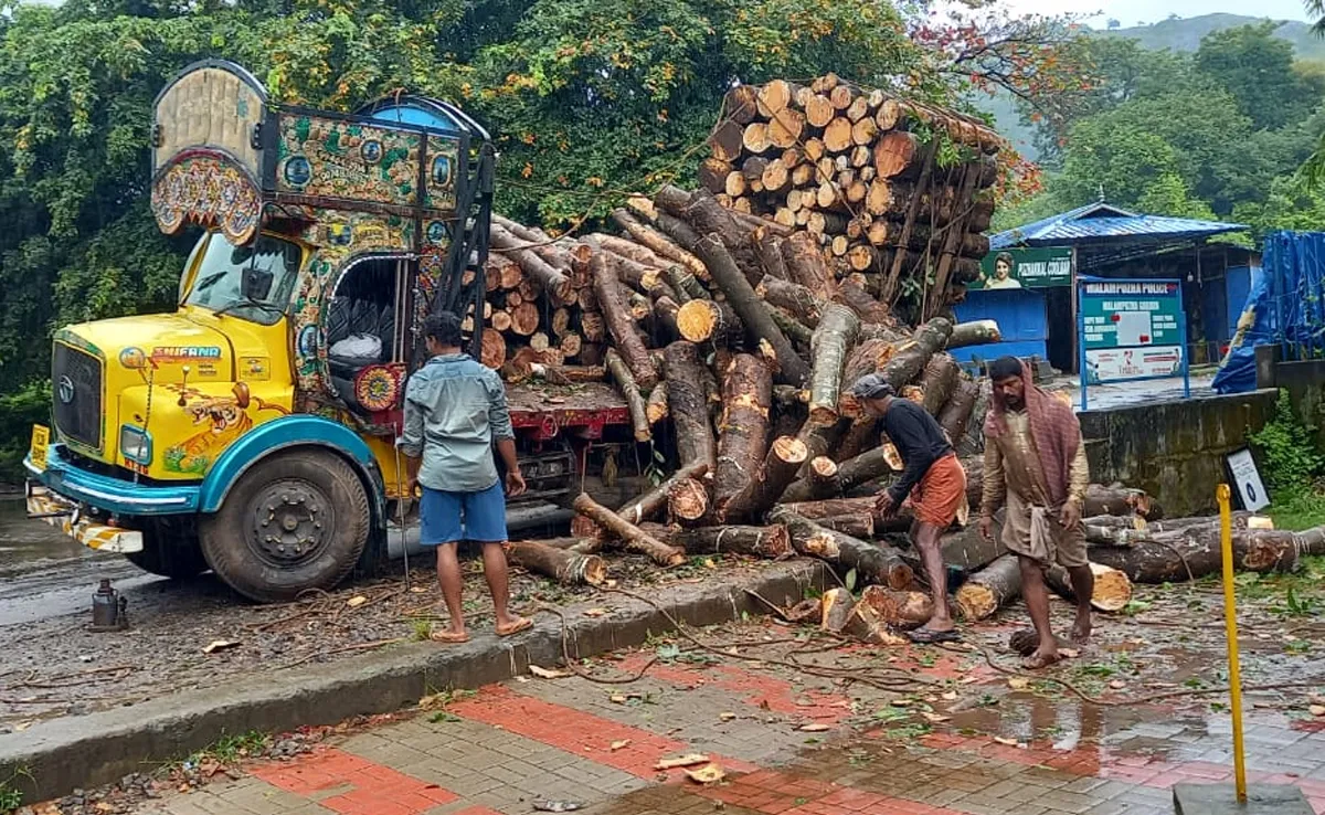 lorry accident malambuzha
