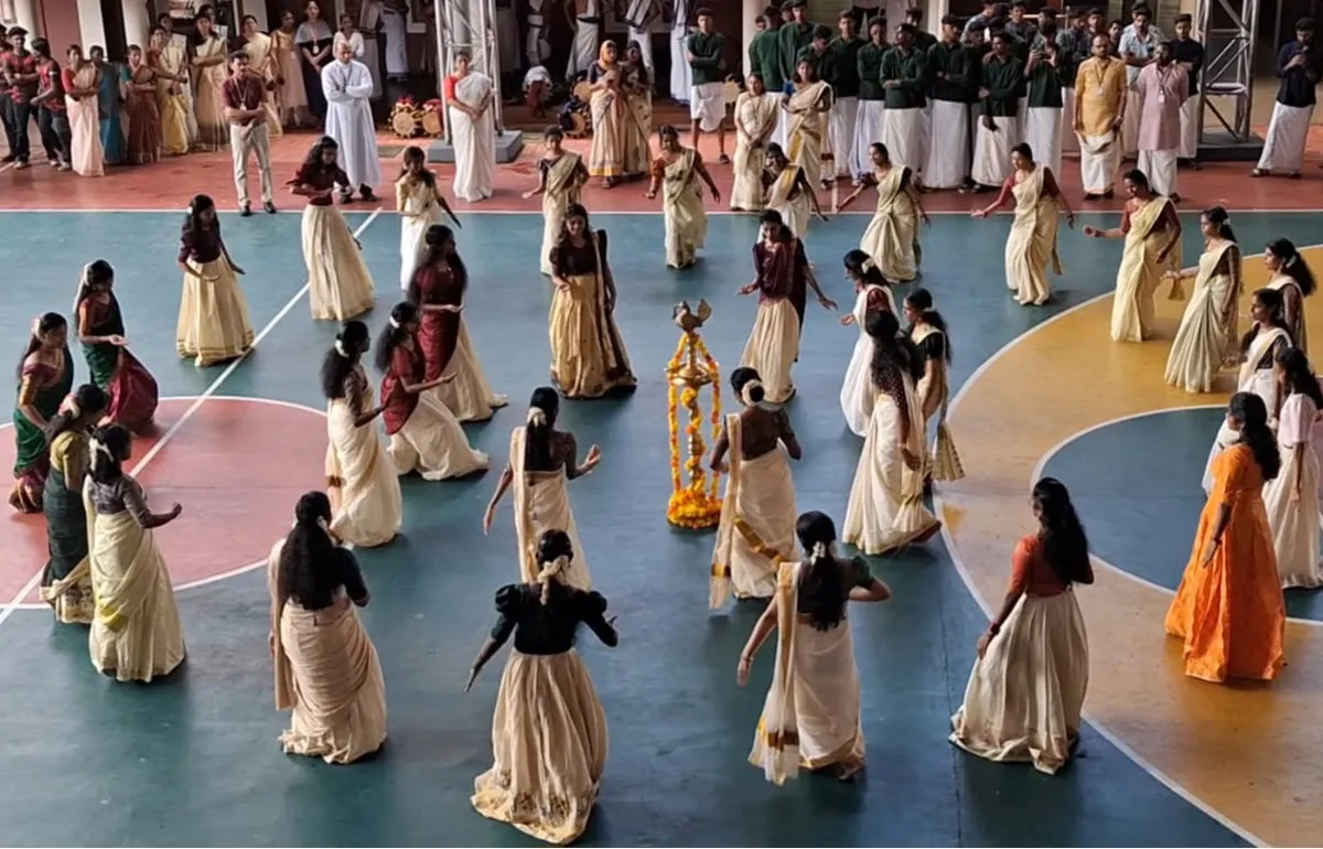 st.georgus college onam