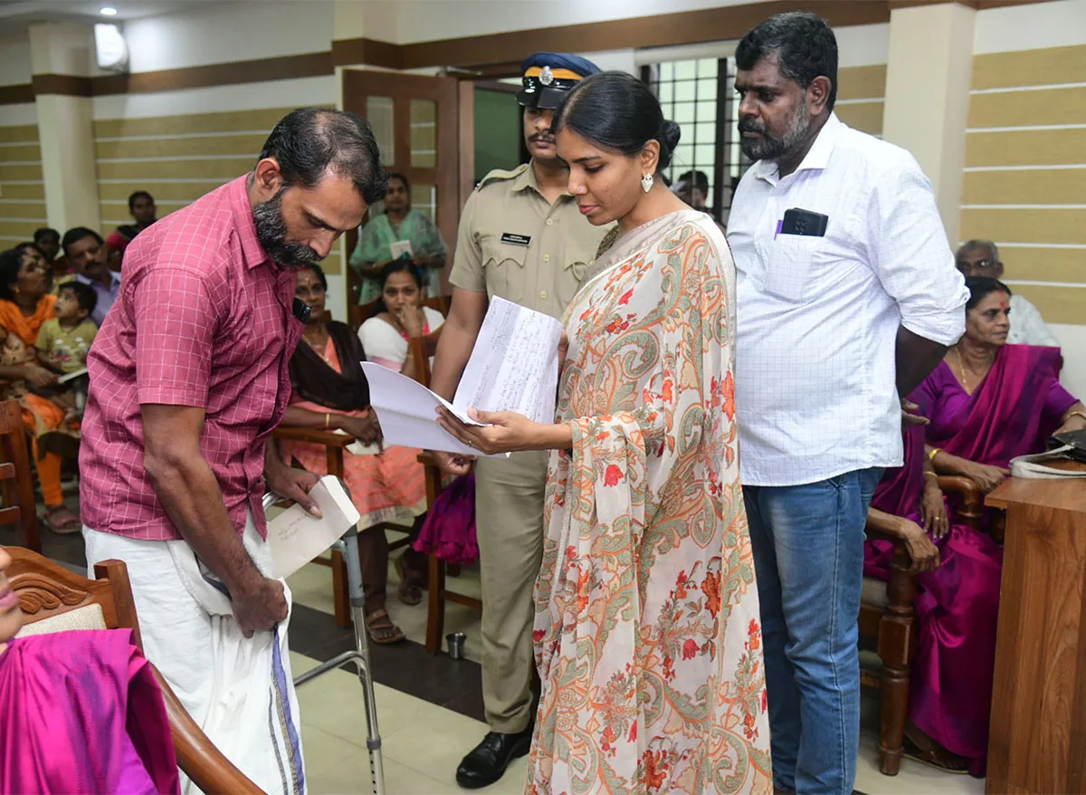 pallickathodu gramapanchayath collector visit-2