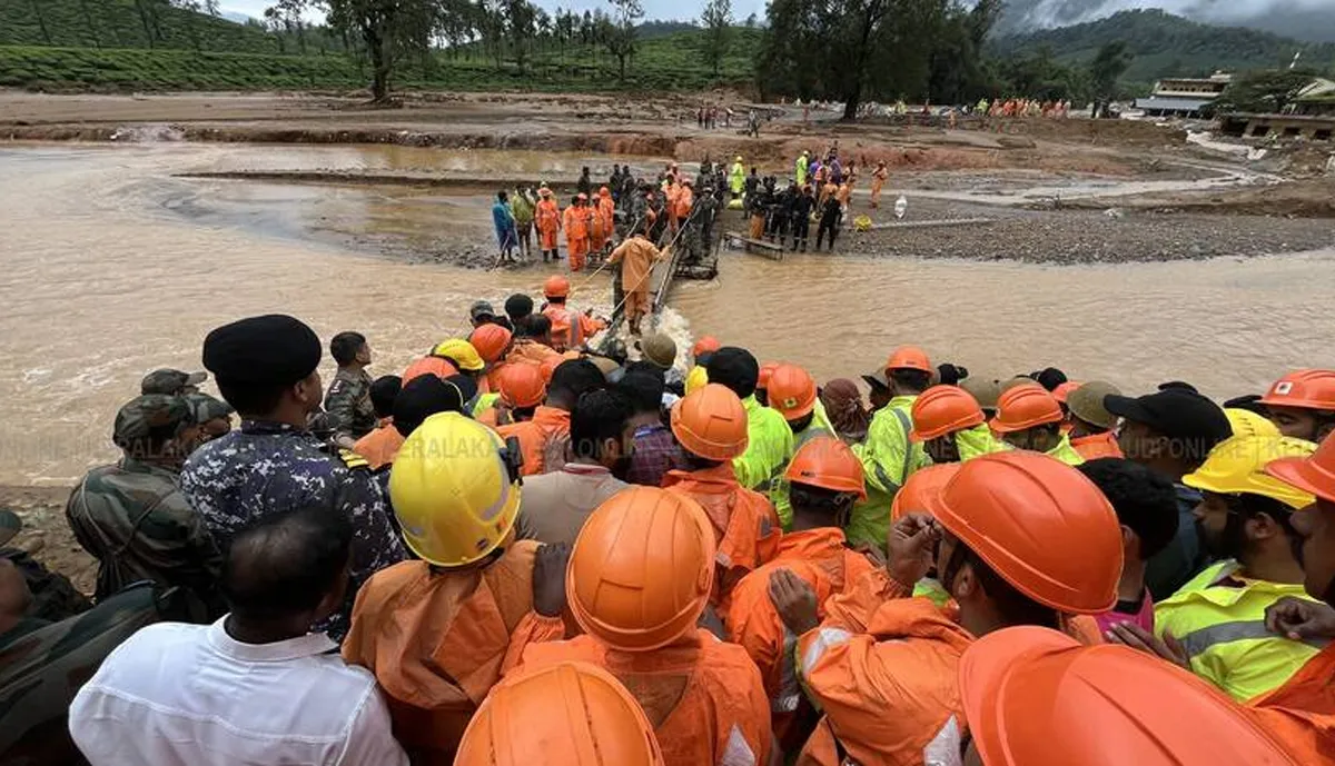 wayanad disaster rescue
