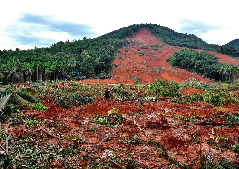 Image result for kavalappara landslide