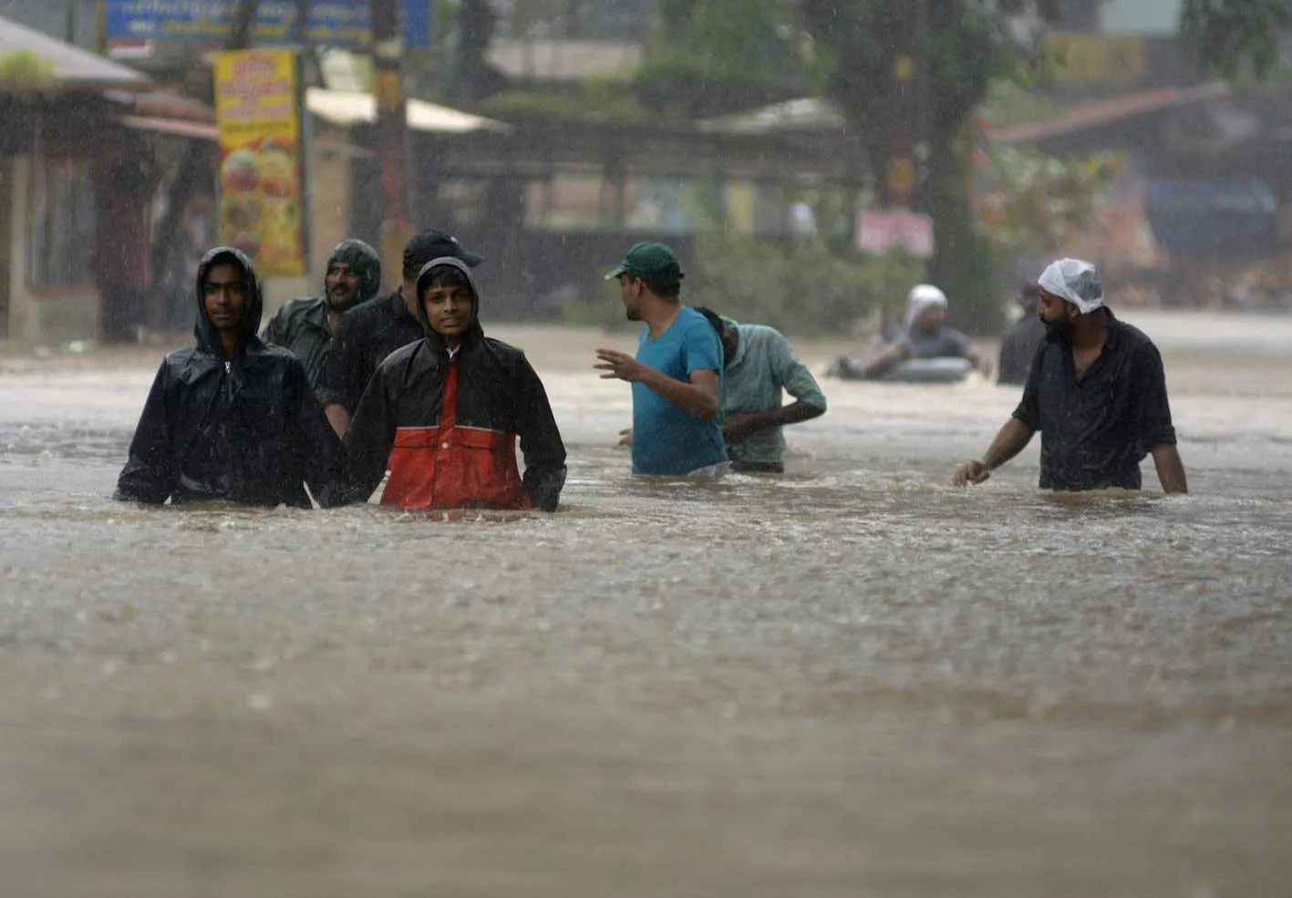 Image result for flood in kollam