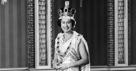 Queen Elizabeth II in Royal Dress