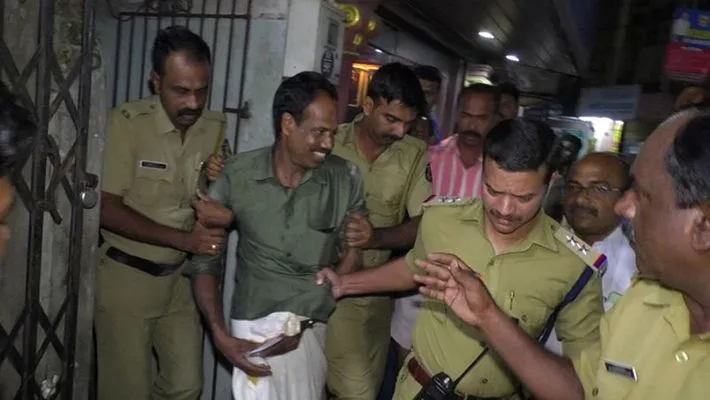 man through a bottle of beer into janamunnetta yathra