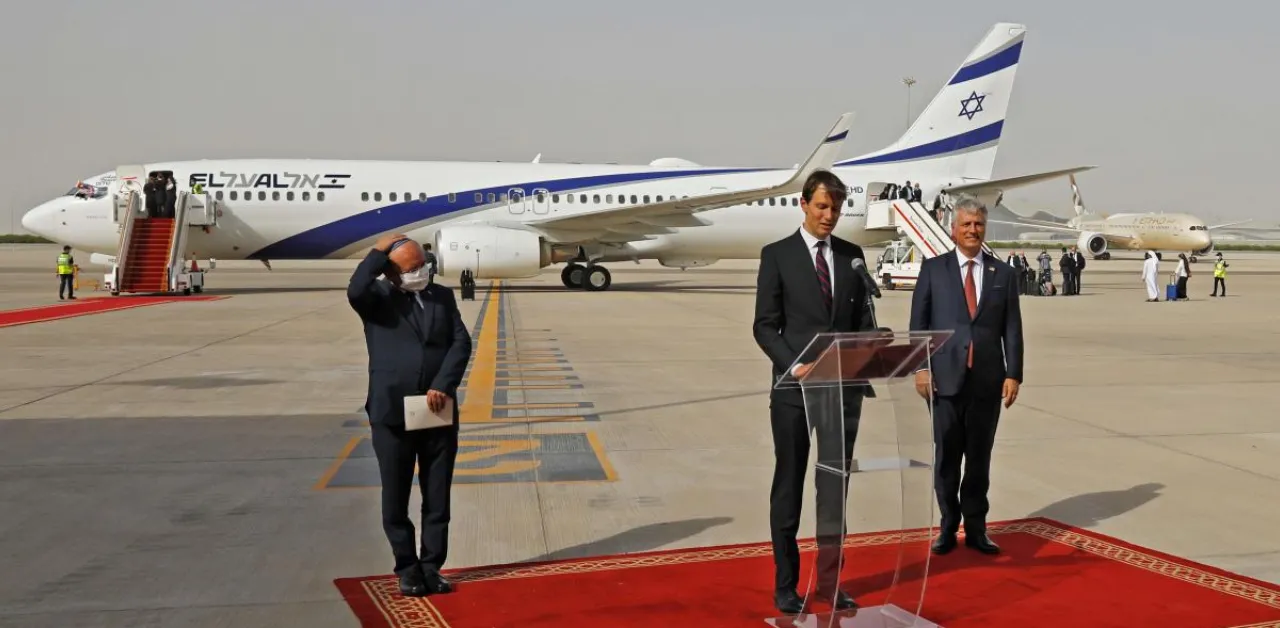US-Israeli delegation lands in Abu Dhabi on historic flight | Deccan Herald