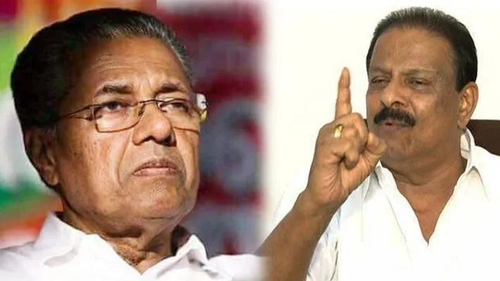 Image result for pinarayi  and k sudhakaran