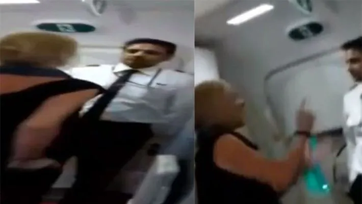 irish women abuses air india crew