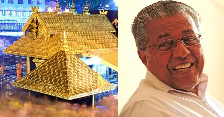 Image result for pinarayi sabarimala issue