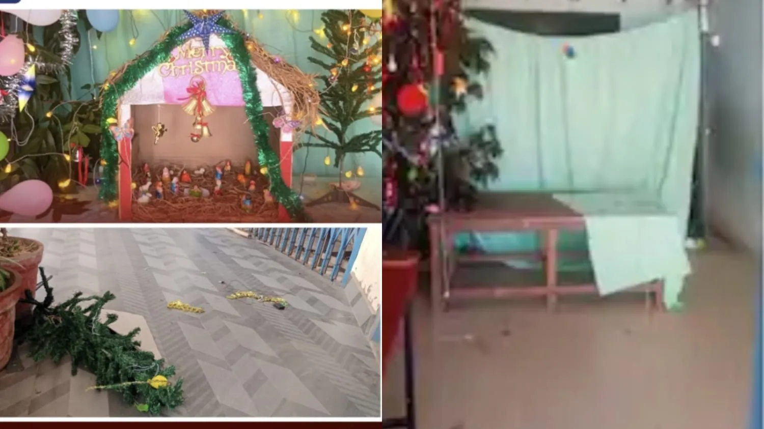 ക്രിസ്മസ് പുല്‍ക്കൂട് തകർത്ത സംഭവത്തില്‍ പൊലീസ് എഫ്‌ഐആർ രജിസ്റ്റർ ചെയ്തു –  Veekshanam
