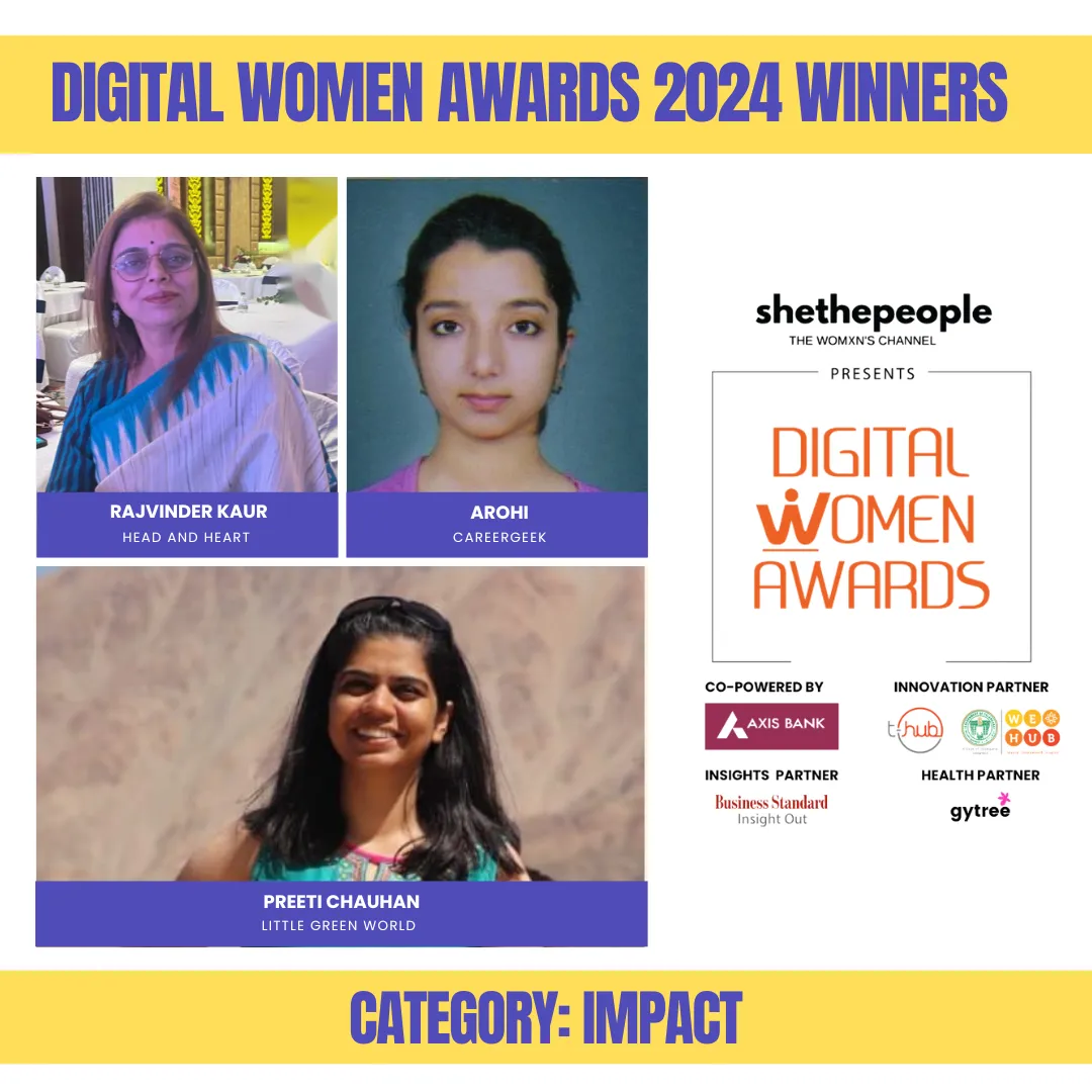 Digital Women Awards Winners 2024, Impact Category3