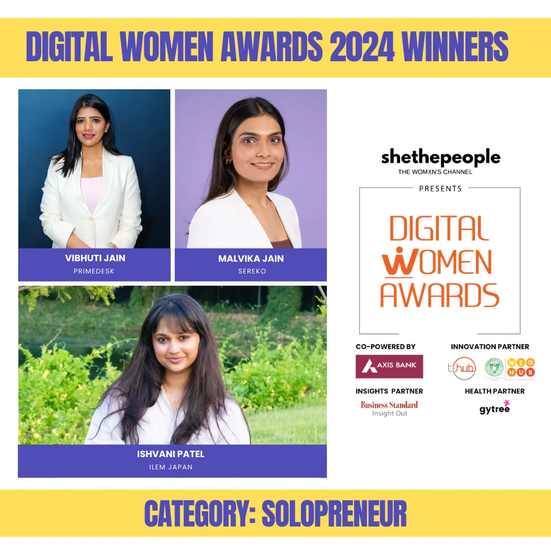 Digital Women Awards 2024, Category Solopreneur