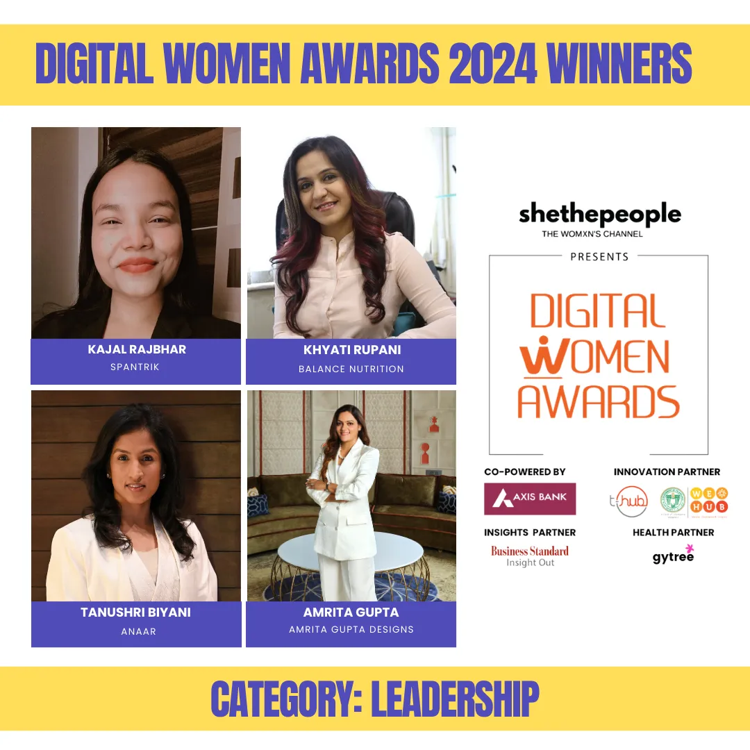 Digital Women Awards Winners 2024, Leadership Category1