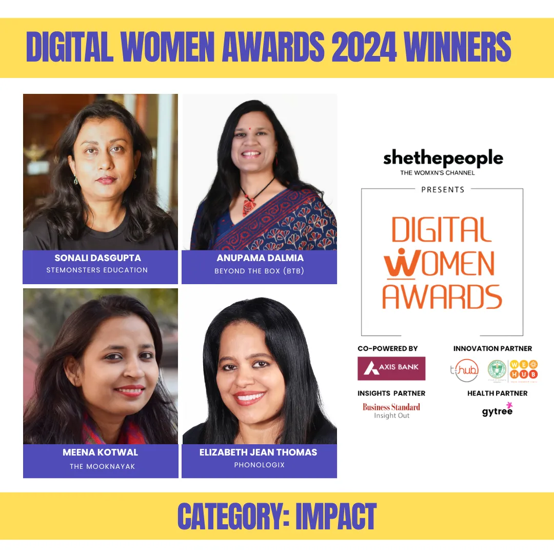 Digital Women Awards Winners 2024, Impact Category1