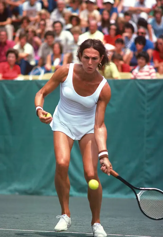 The New York State Supreme Court ruled that trans tennis player Renee Richards had medically changed her sex. Focus on Sport/Getty Images