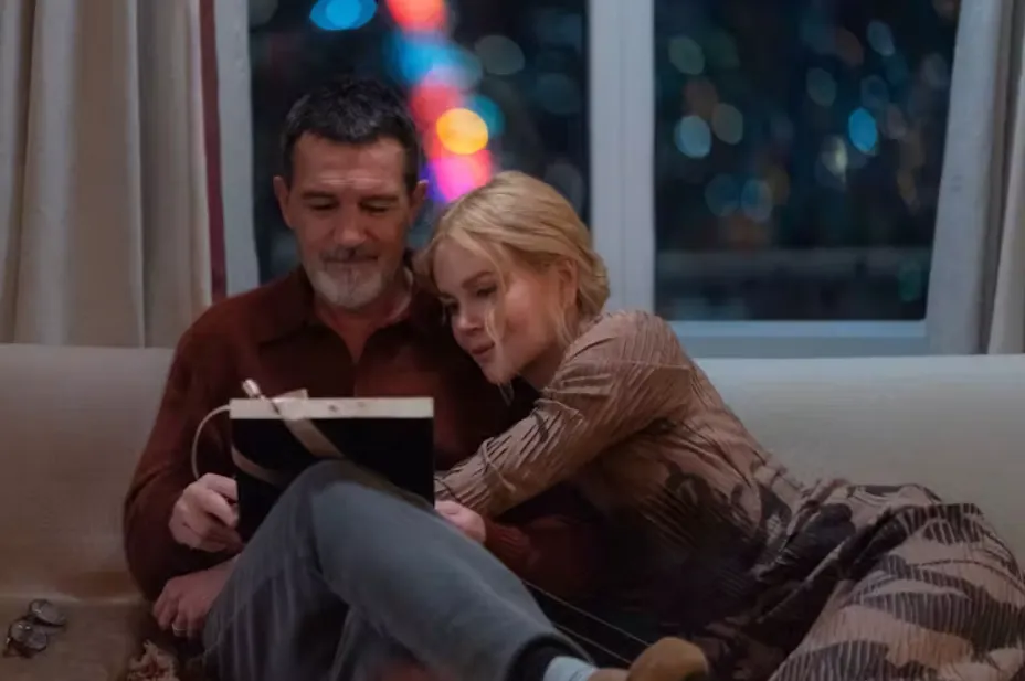 Antonio Banderas plays Romy’s husband, Jacob. Courtesy of A24