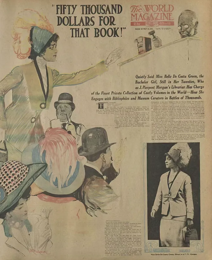 Greene frequently received glowing press coverage. The Morgan Library & Museum