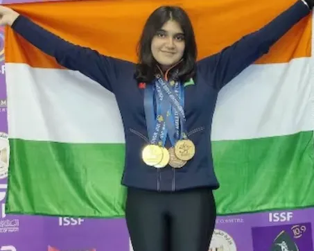 esha singh shooter olympics