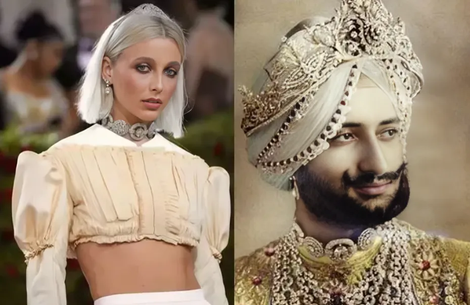 emma chamberlain maharaja of patiala