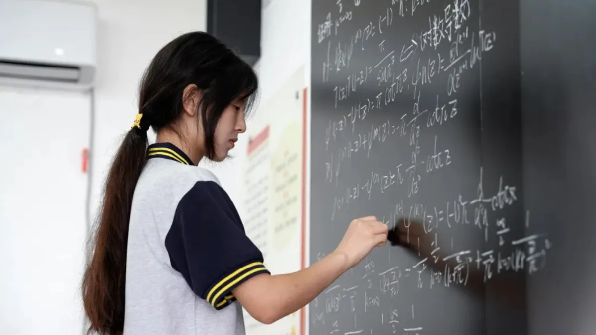 Why A Chinese Girl's Selection In Global Math Contest Sparked Debate