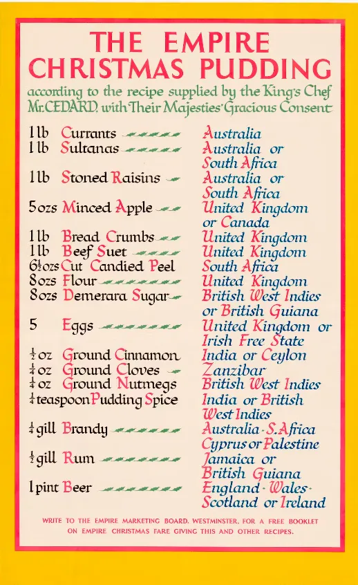 The royal recipe for the Christmas pudding. BiblioArchives / LibraryArchives via Flickr, CC BY