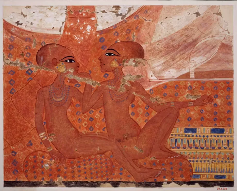 Two Princesses (circa 1353 to 1336BC). Met Museum