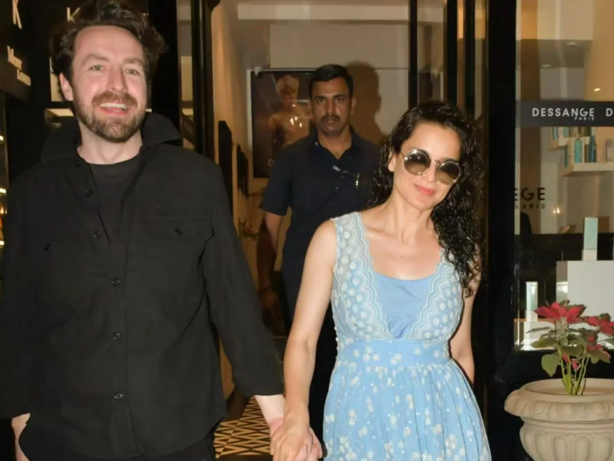 Kangana Ranaut with Loic Chapoix