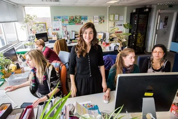 Bex Baxter at the CoExist office in UK