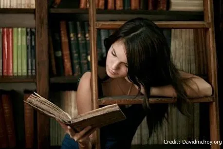 Woman Reading A Book