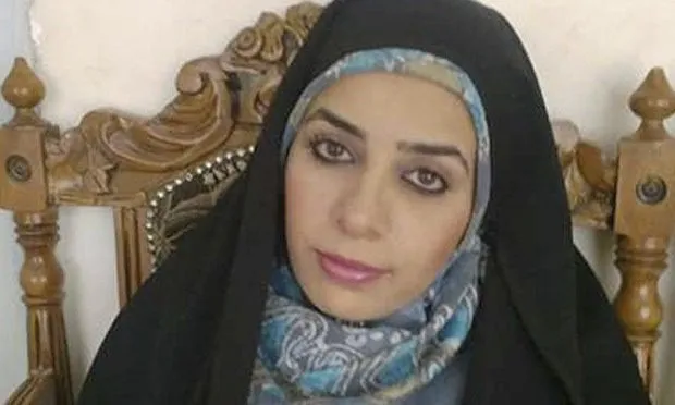 Samieh Baluchzehi, a mayor in Iran wearing make-up Picture By: The Guardian 